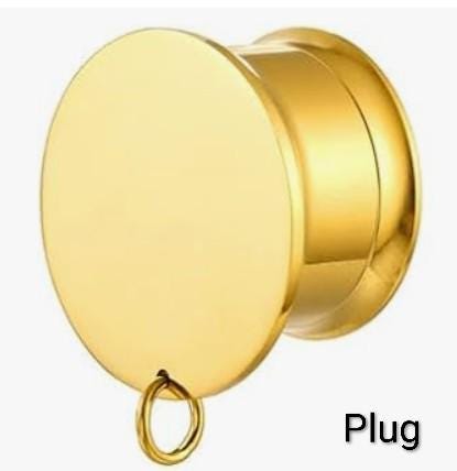 PAIR of Yellow Sunflower Screw Back Gauges - Screw Back Tunnel Gauge Flower Flowers Cute Whimsical Plug Plugs Adorable