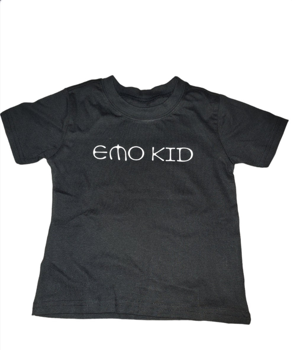 Emo Kid Toddler Shirt - Alternative Kids Graphic Tee, Cute Emo Baby Clothing, Alt Baby & Toddler Outfit