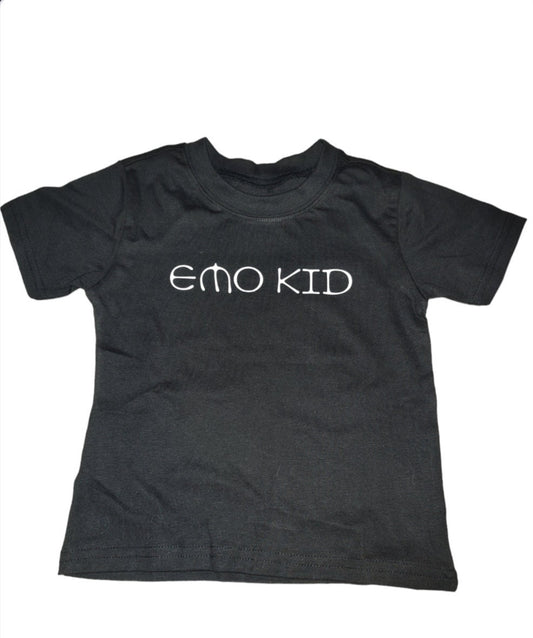 Emo Kid Toddler Shirt - Alternative Kids Graphic Tee, Cute Emo Baby Clothing, Alt Baby & Toddler Outfit